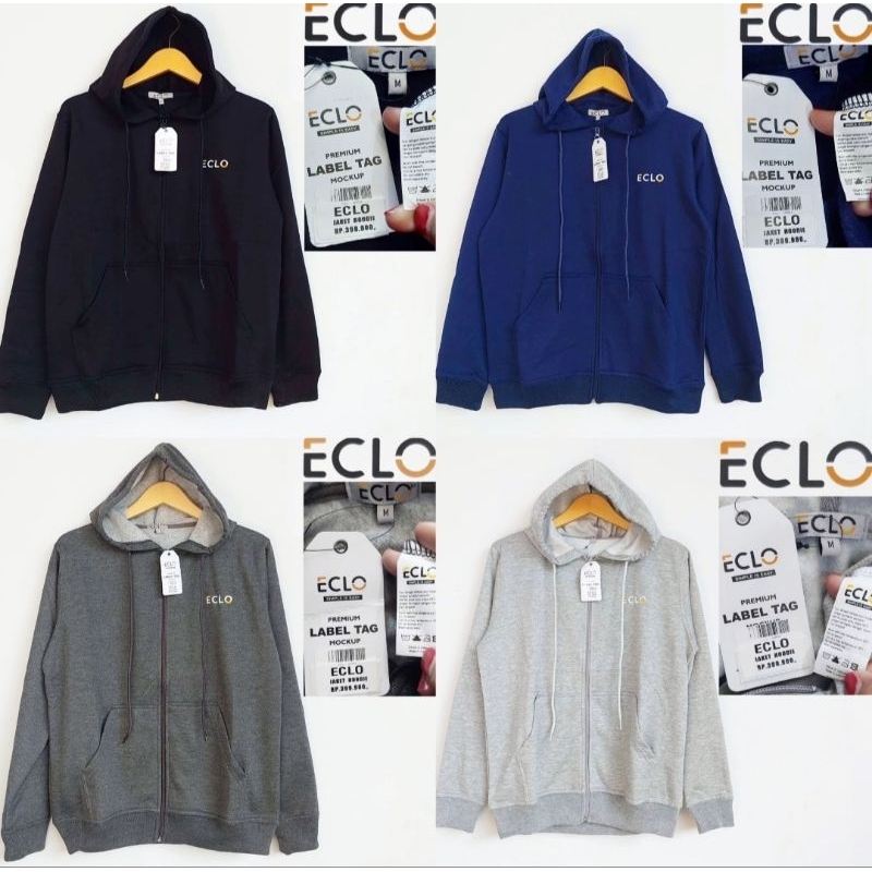 JAKET ECLO FLEECE TEBAL HANGAT