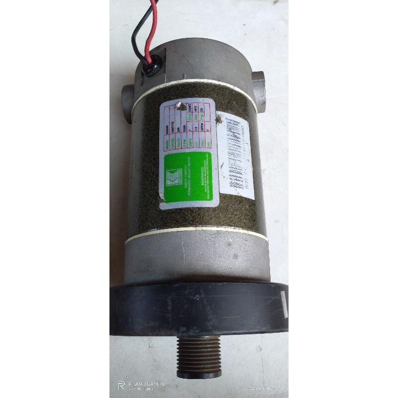 Dinamo Motor DC Treadmill Permanent Magnet 240V. 1.8HP. Rpm 5300. DC Motor Treadmill Permanent Magne