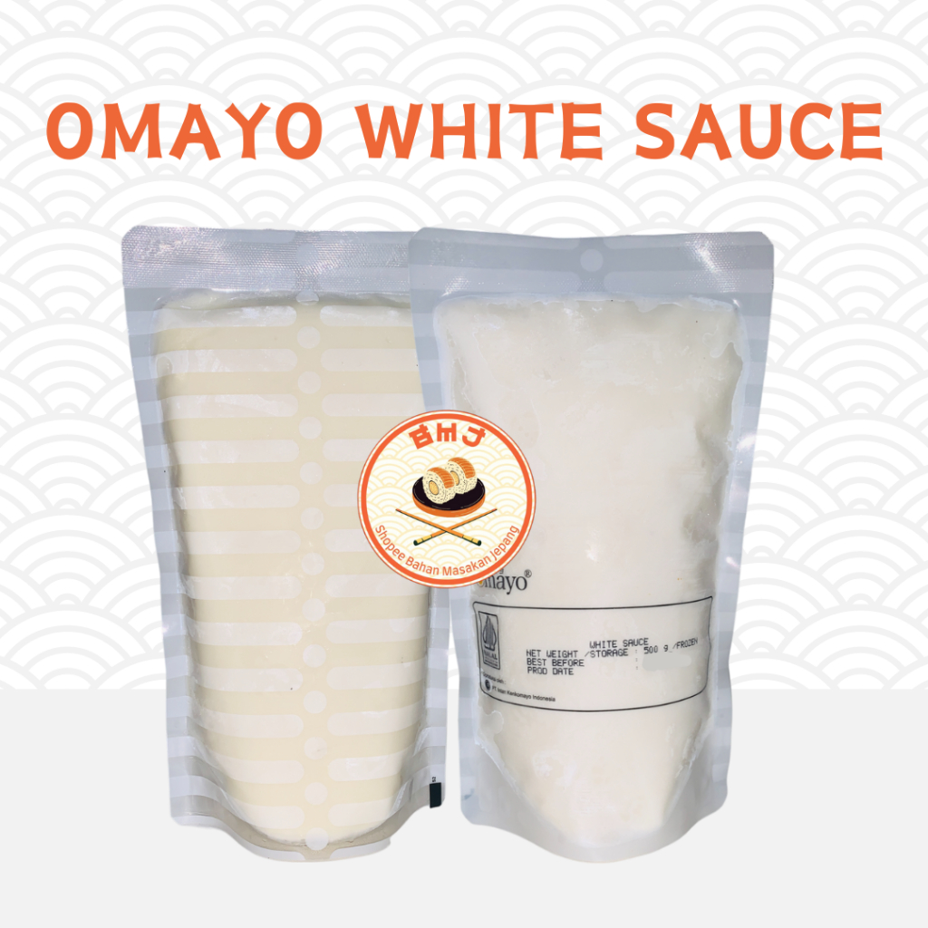 

KENKO OMAYO White Sauce 500 g Halal | Saus Pasta Putih Frozen