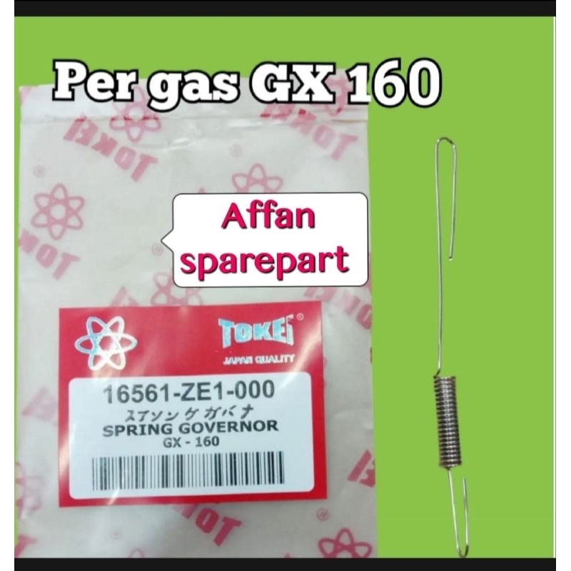 PER GAS HONDA GX 160 / SPRING GOVERNOR GX 160/ GX 200 ASLI TOKEI