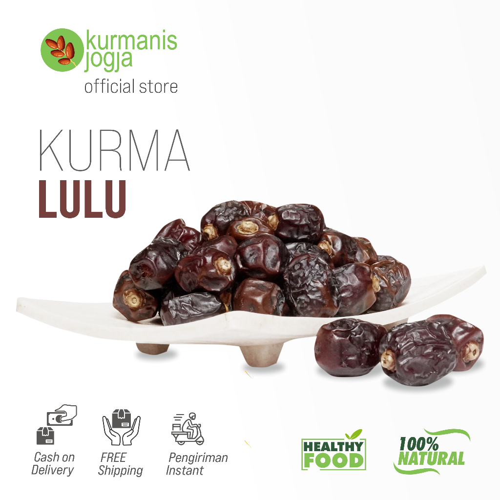 

Kurma Lulu Madinah Barari Premium Original Berkualitas 1kg