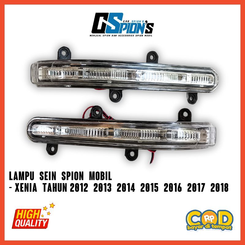 Lampu sein spion xenia tahun 2012 2013 2014 2015 2016 2017 2018 sein spion mobil Xenia