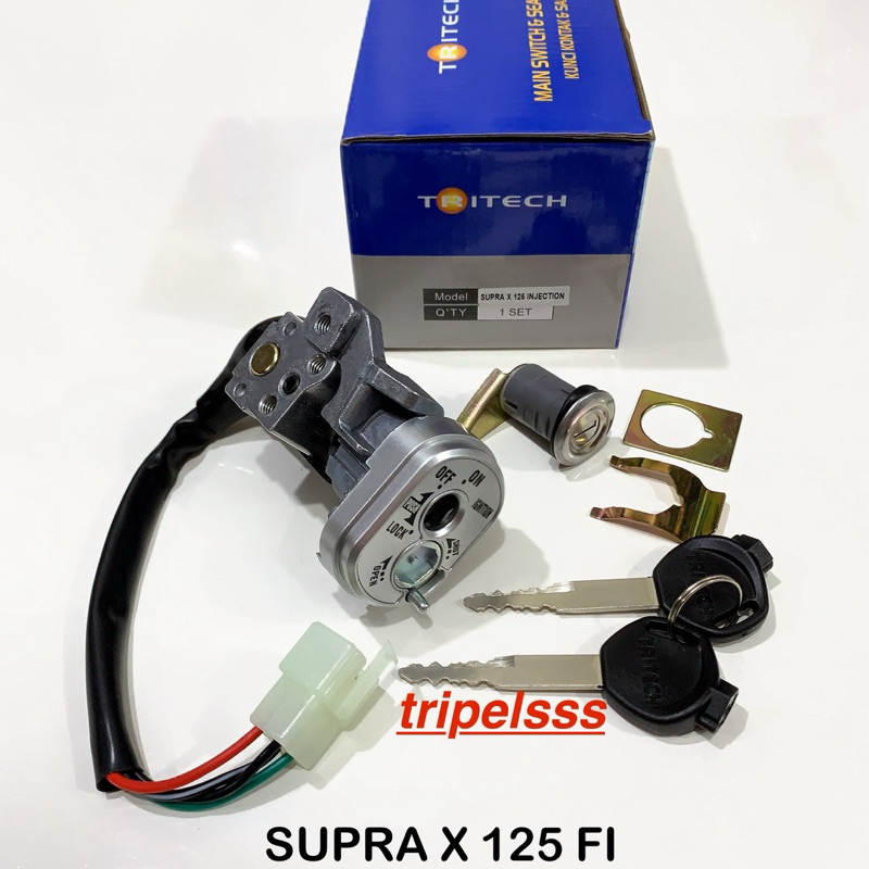 Kunci kontak set kunci jok Supra X 125 Fi KVL / Supra 125 fi Injeksi