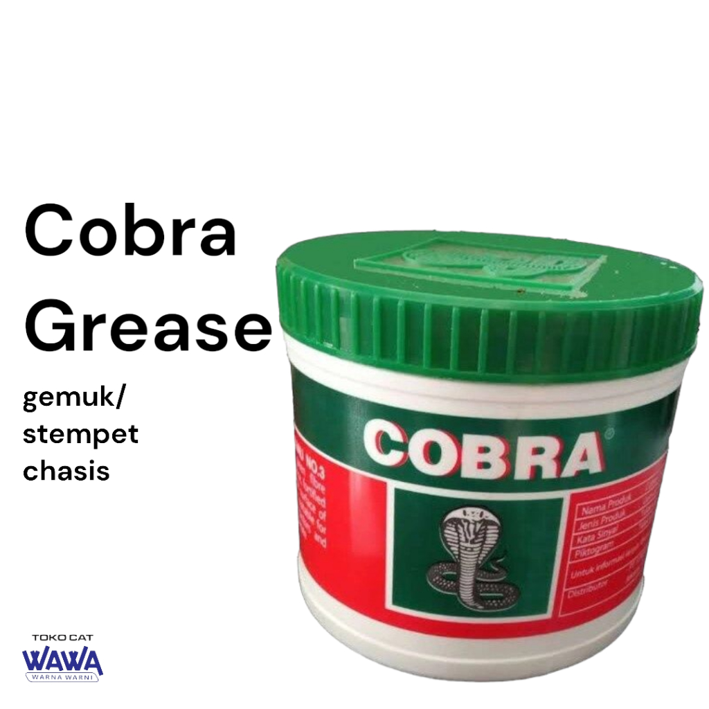 Grease COBRA Minyak Gemuk Stempet Cobra Chassis Grease 1LB 500 gram 0.5 kg