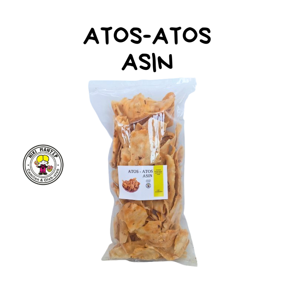 

Atos - Atos Bawang Asin - Niki Snack Salatiga