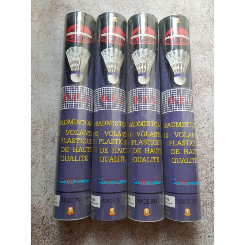 BOLA KOK BADMINTON DFI KOK DFI SHUTTLECOCK BADMINTON KOK BULUTANGKIS PUTIH KOK PLASTIK