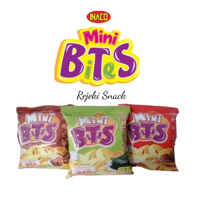 

Inaco BTS Korean Corn Chiki Viral Gurih Enak 15g All Variant