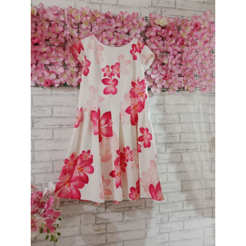 dress bunga big size branded original/dress pesta big size/dress bunga jumbo