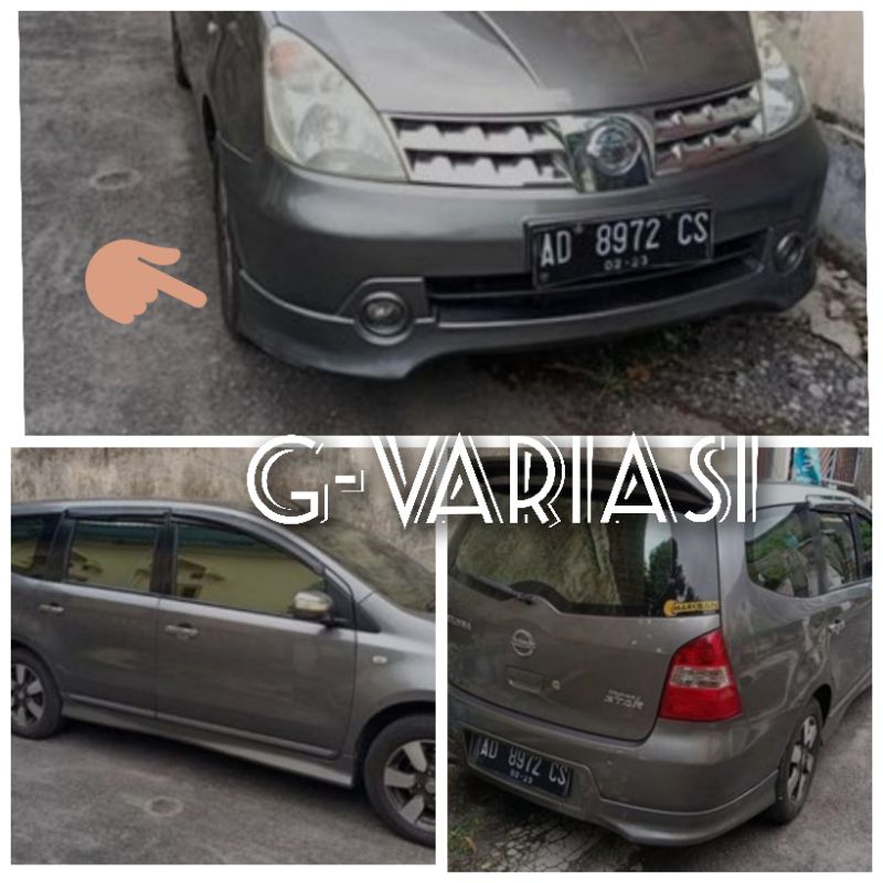 bodykit livina 2007 2011 model inpul 1st fullst