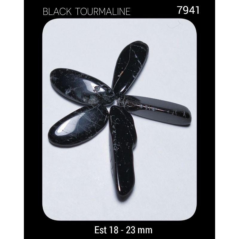 7941 Paket Batu Black Tourmaline