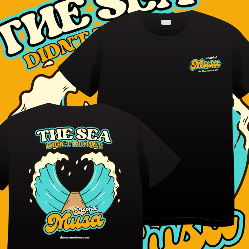 Kaos Dakwah - Nabi Musa Original Damarmoslemwear