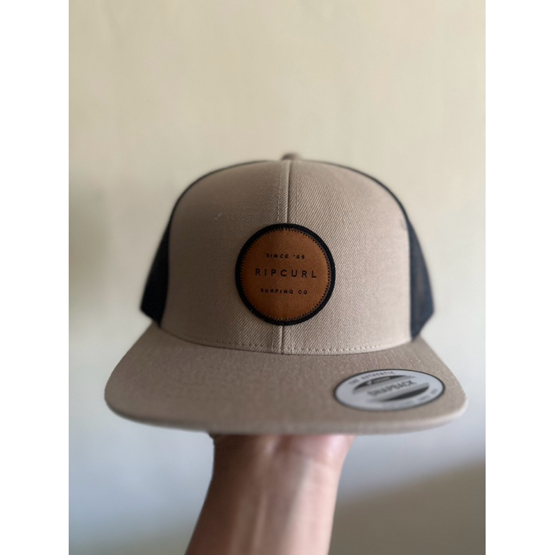 RIPCURL topi snapback brown dewasa NEW ORIGINAL 100%