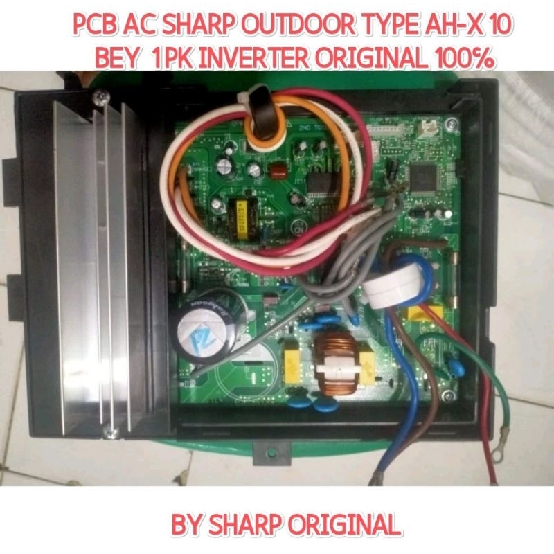 PCB MODUL AC OUTDOOR SHARP TYPE AH-10BEY 1 PK INVERTER QPWBNA441JBBZ 100℅NEW ORIGINAL