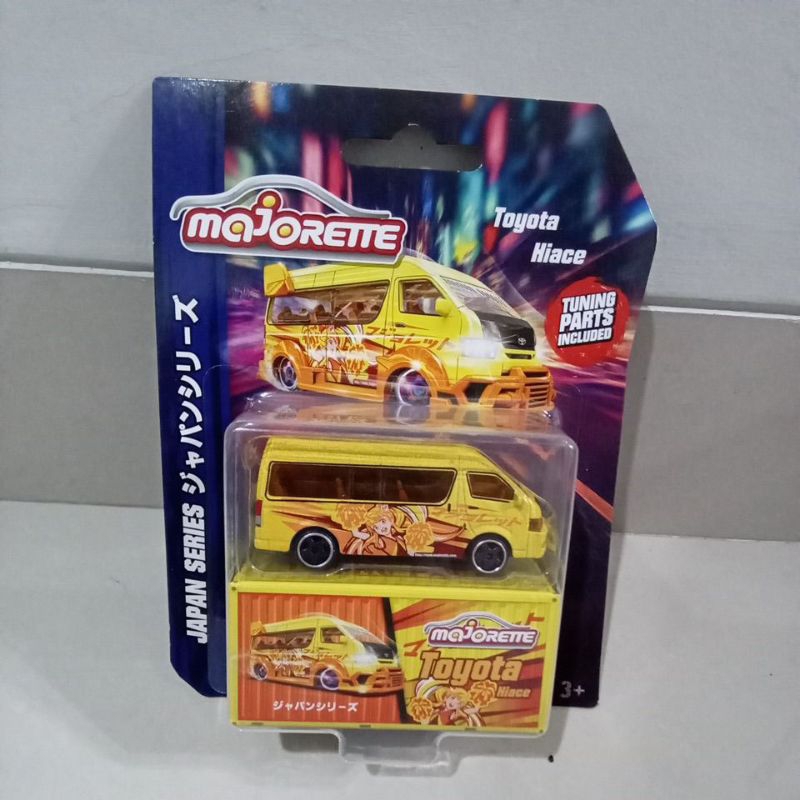 toyota hiace majorette japan series kuning