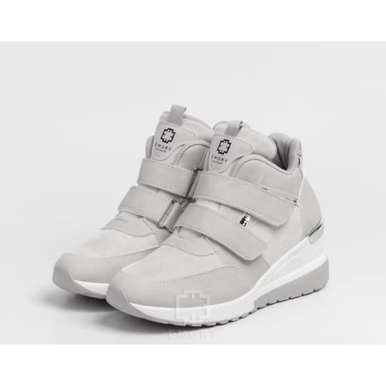 EMORY Sepatu Wanita Wedges Abu uk 38