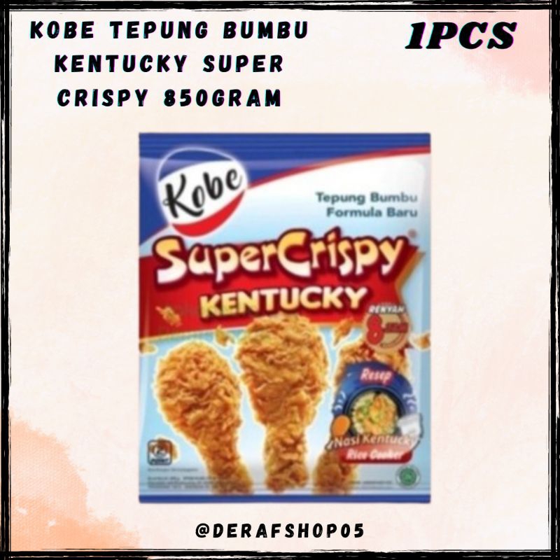 

Kobe Tepung Bumbu Kentucky Super Crispy 850gram