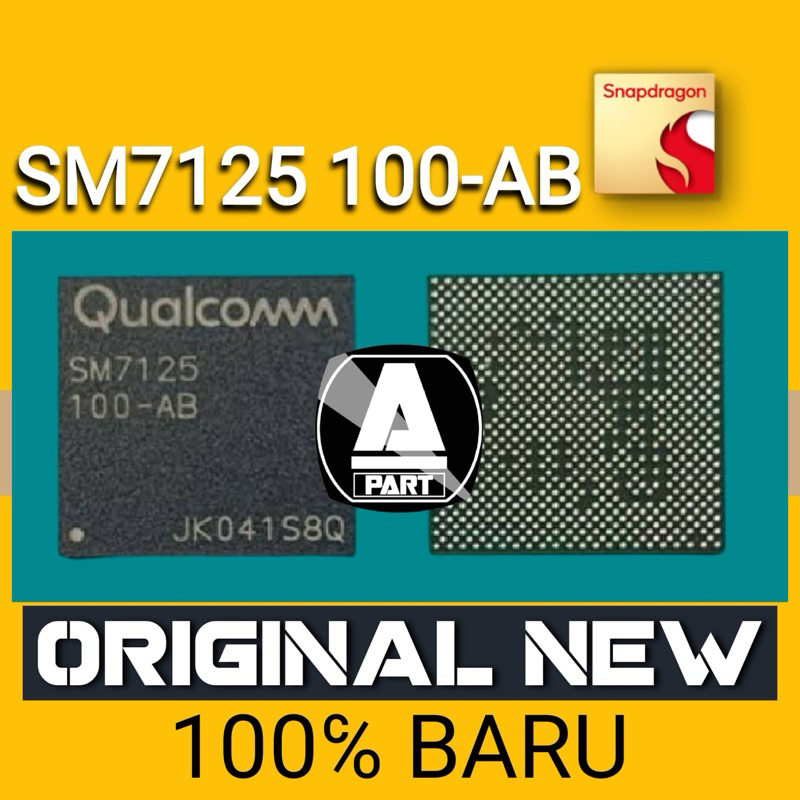 IC CPU SM7125 100-AB OP RENO 4 - REDMI NOTE 9PRO ORIGINAL