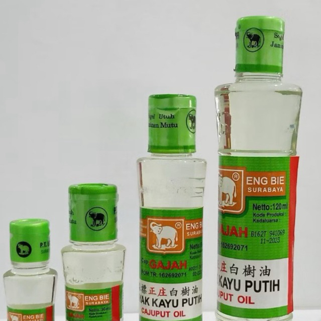 Minyak CAP GAJAH Telon / Telon plus / Kayu Putih 60/120ml