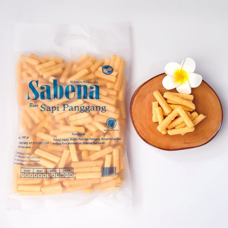 

SNACK STIK SABENA 360gr Sapi Panggang