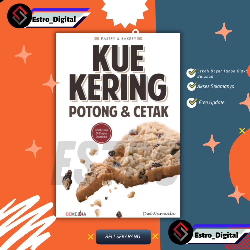 

[ ID4726 ] Pastry & Bakery Kue Kering Potong & Cetak
