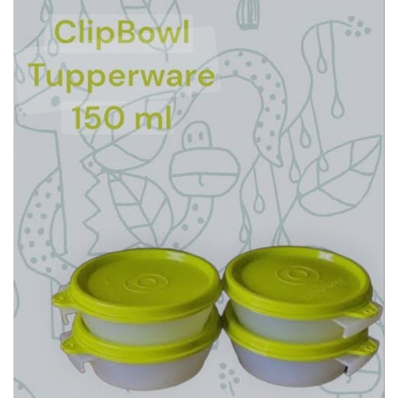 NEW  Clip On Bowl Tupperware / wadah MpAsi / wadah sambal