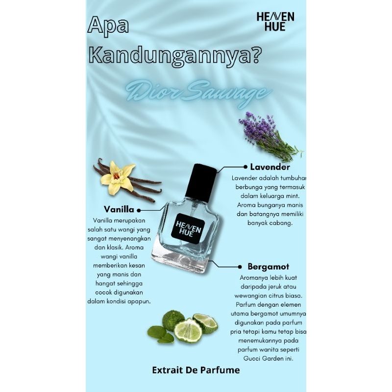 dior Sauvage parfum pria best seller extrait de perfume by heaven hue