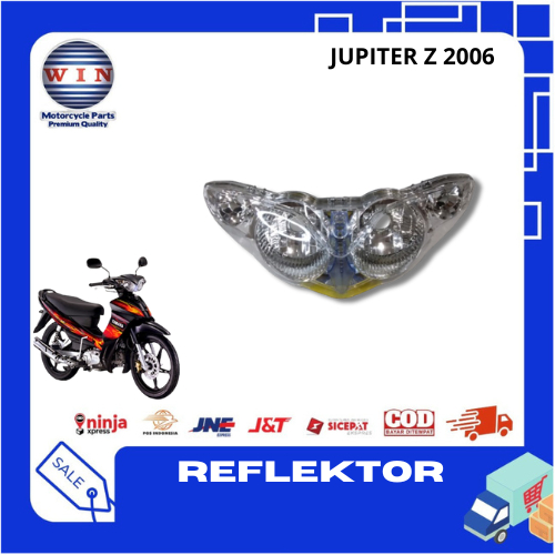 REFLEKTOR LAMPU JUPITER Z 2006 WIN REFLEKTOR LAMPU KACA DEPAN HEADLAMP JUPITER Z 2006 WIN