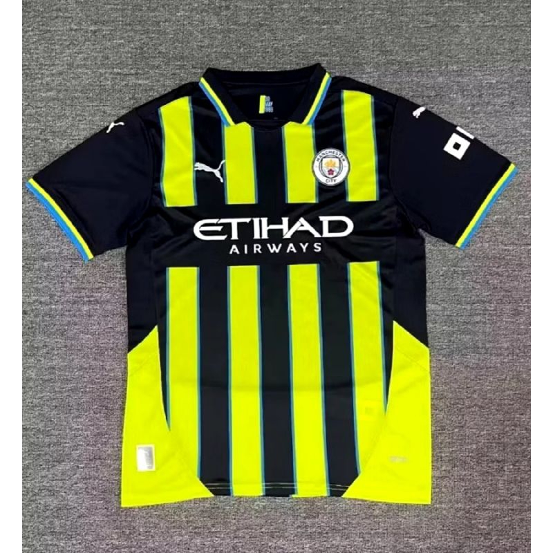 Baju Bola Jersey Manchester City Away 2024 2025 Grade Ori Official