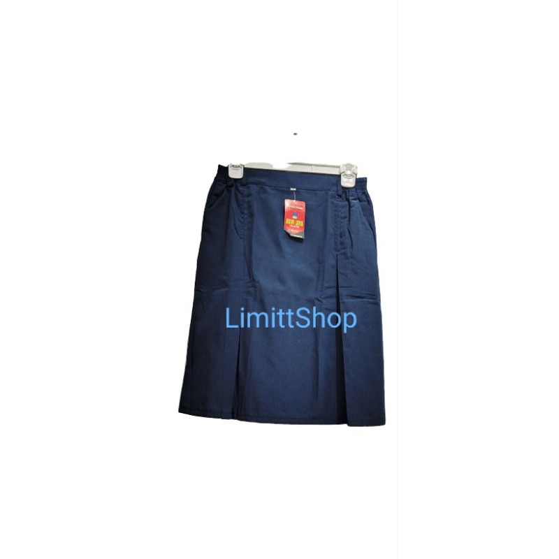 ROK SMP BIRU PENDEK SERAGAM SEKOLAH