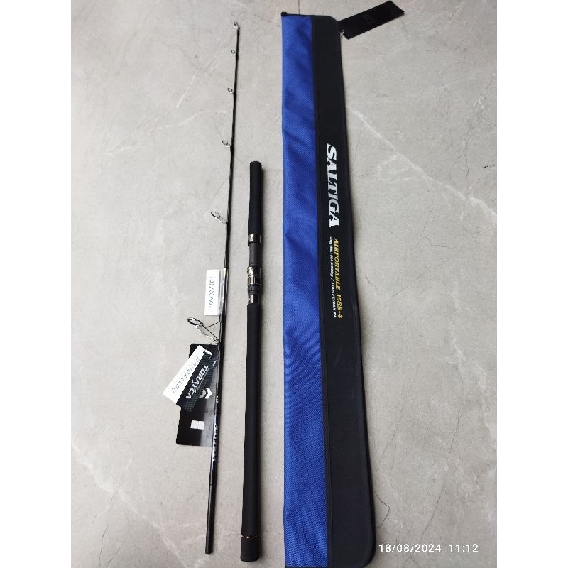 Joran Jigging Daiwa SALTIGA AIRPORTABLE J58S-4 PE 4 | SAMBUNG 2