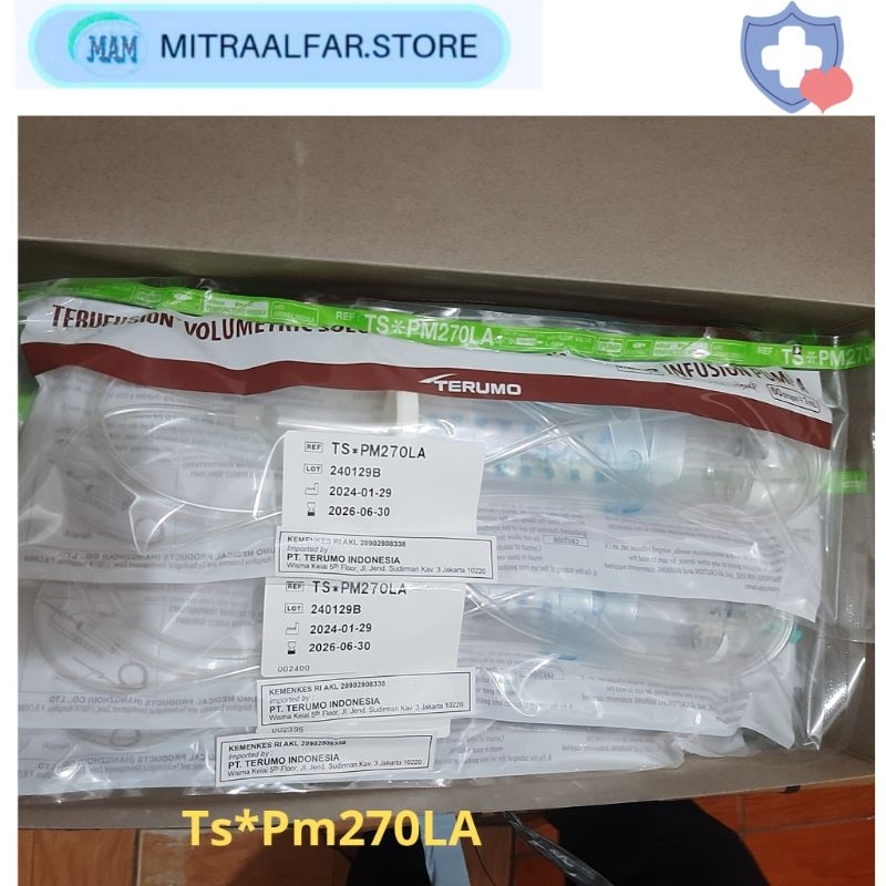 Microdrip Buret TS*PM270 LA TERUMO Volumetric Feeding Set