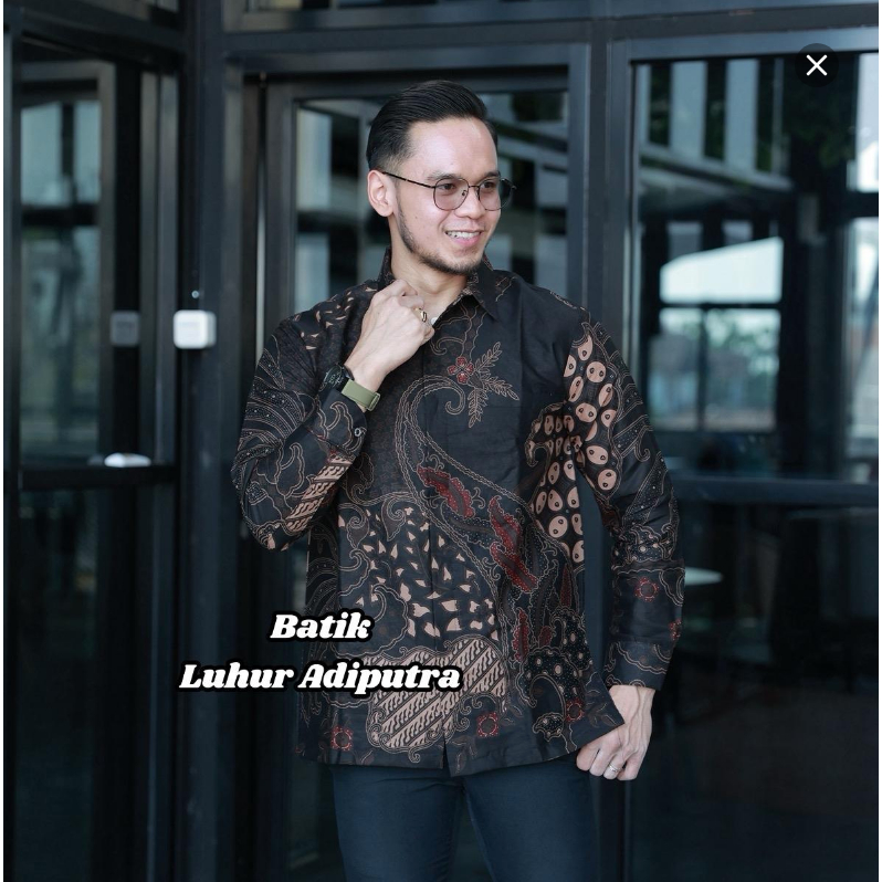 Jansegah Kemeja Batik Pria Lengan Panjang Pendek Katun Prima Premium Anak Muda Luhur Adiputra