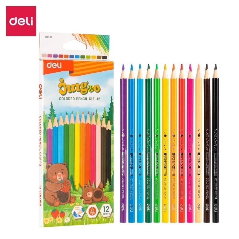 

DELI PENSIL WARNA C121- 12 JUNGOO