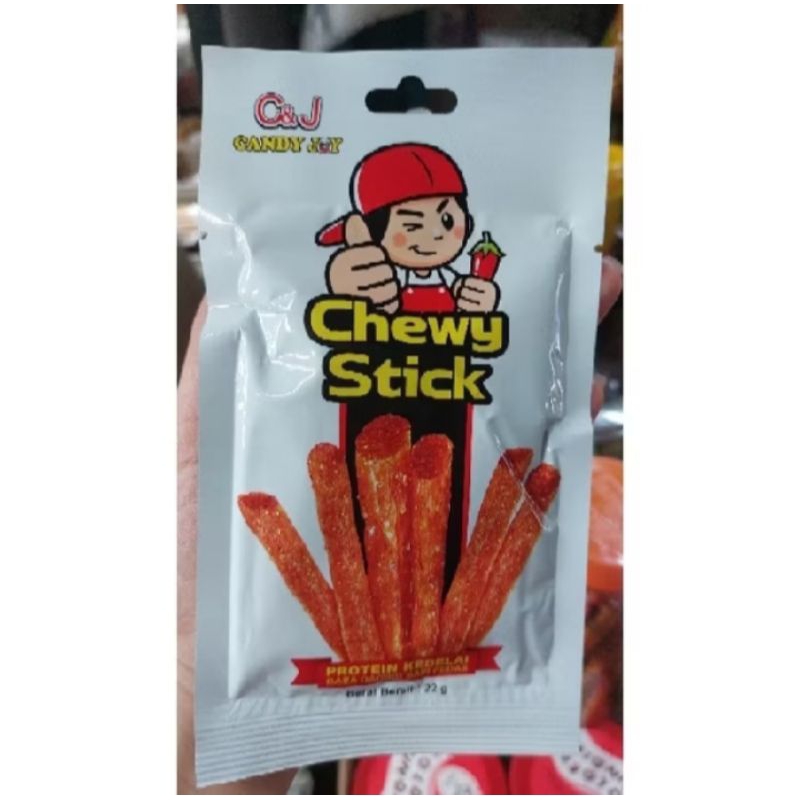 

Chewy Stick isi 20 per pack - La Tiao Buatan Indonesia - Halal