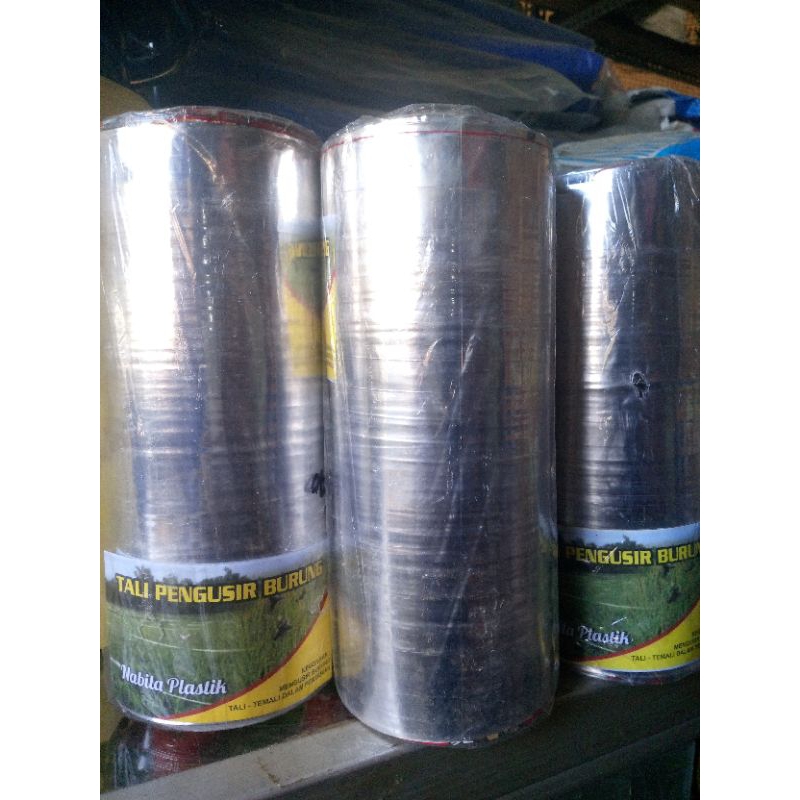 Tali perak sawah pengusir burung