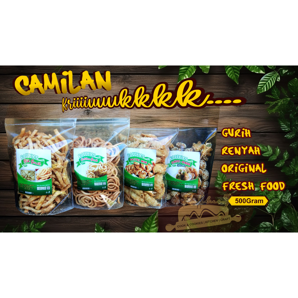 

CEMILAN GURIH STIK KELOR | CETILAN | PASTELMINI | ONDE-ONDE MINI