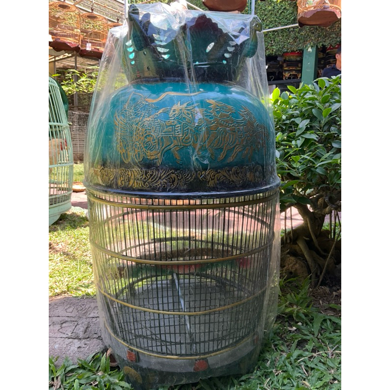 Sangkar burung perkutut hias anggungan fiber awet