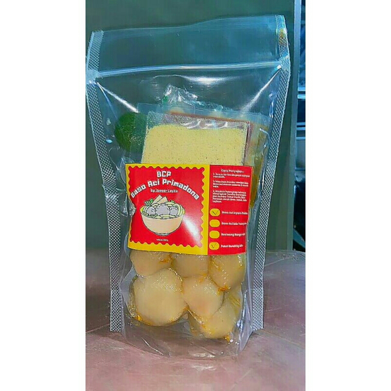 

Baso Aci Ayam Kuah Pedas (Beli Min. 4 pack Gratis 1 pack)