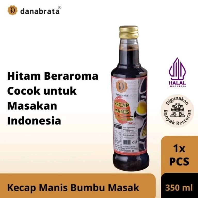 

Kecap Manis - Sweet Soy Sauce Danabrata 350 ml