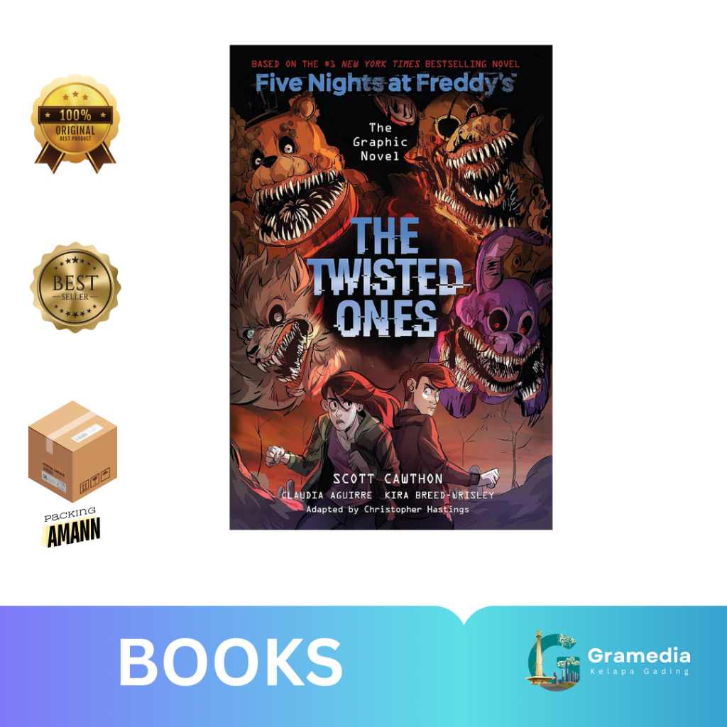 Gramedia MKG - Buku Import - The Twisted Ones: Five Nights at Freddy’s (Five Nights at Freddy’s Grap
