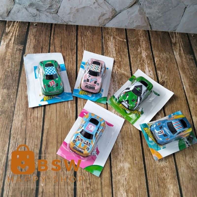 Mobil mini Mainan anak murah racing car pullback mobil mainan bisa ditarik mobil balap kecil bahan b