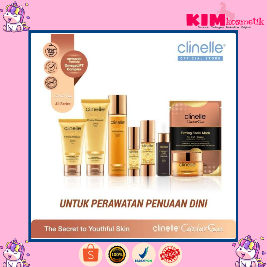 Clinelle Caviar Gold Skincare Bundling Series