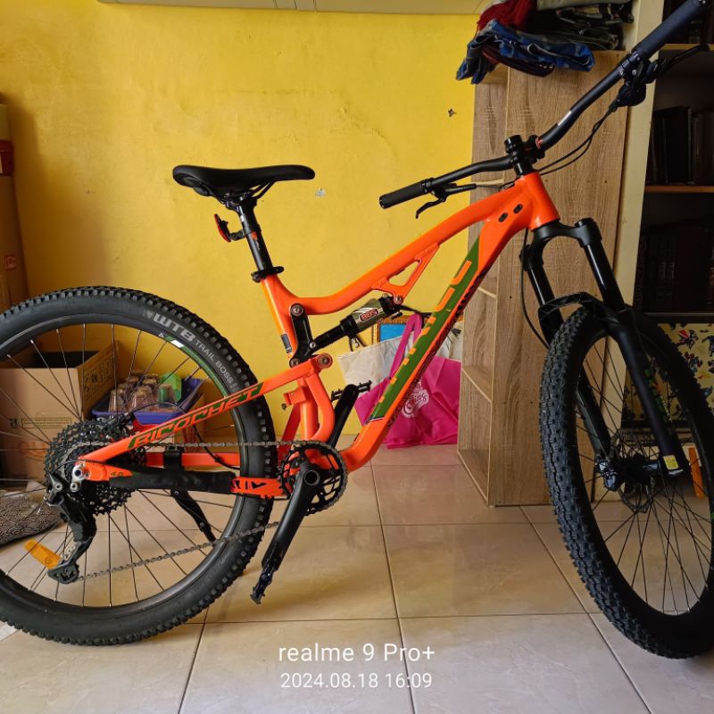 Sepeda Gunung MTB Thrill Ricochet 4.0 27.5" Shimano Deore 10 Speed