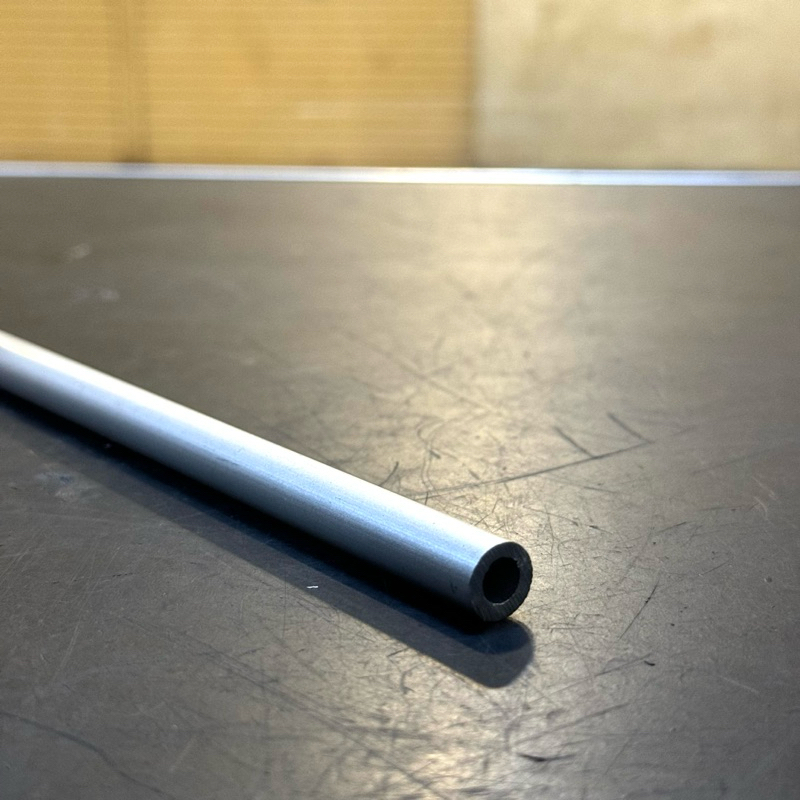 Pipa Aluminium / Alumunium 6063 OD 12 mm x ID 7 mm Tebal 2.5 mm Panjang Variasi 15 CM / 20 CM / 25 C