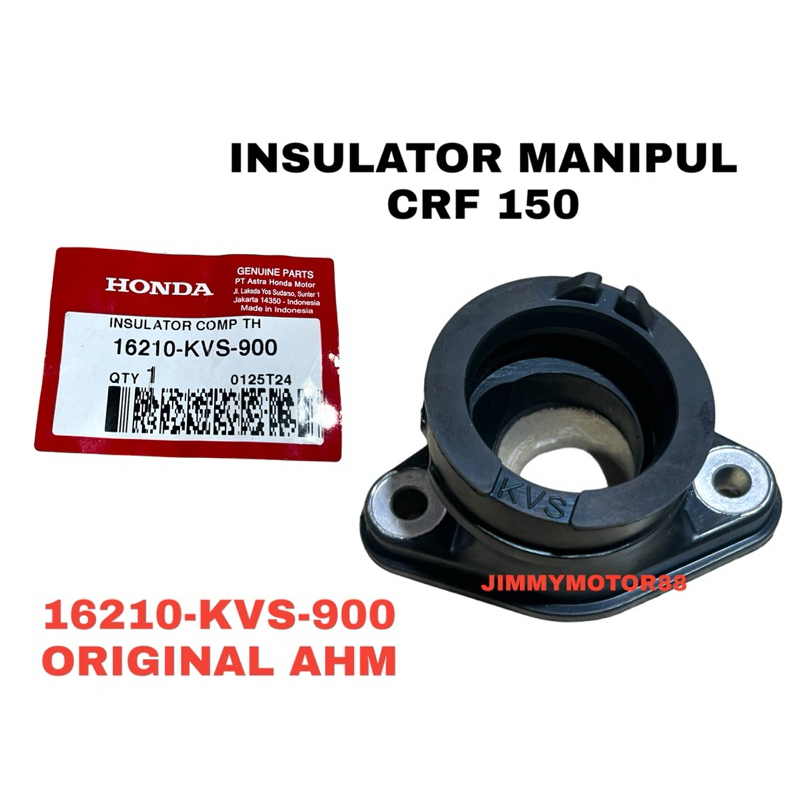 INSULATOR MANIPOL INTAKE MANIPUL CRF 150 ORIGINAL AHM 16210-KVS-900