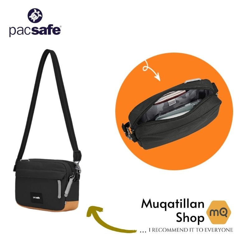 Tas Pacsafe go size 2.5L crossbody selempang