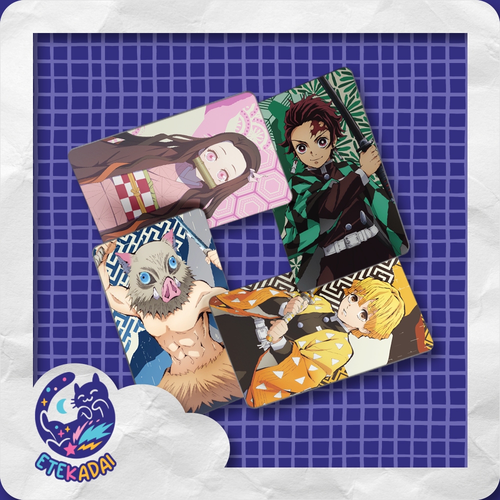 

Stiker Sticker Kartu Atm Skin Card Anime Demon Slayer
