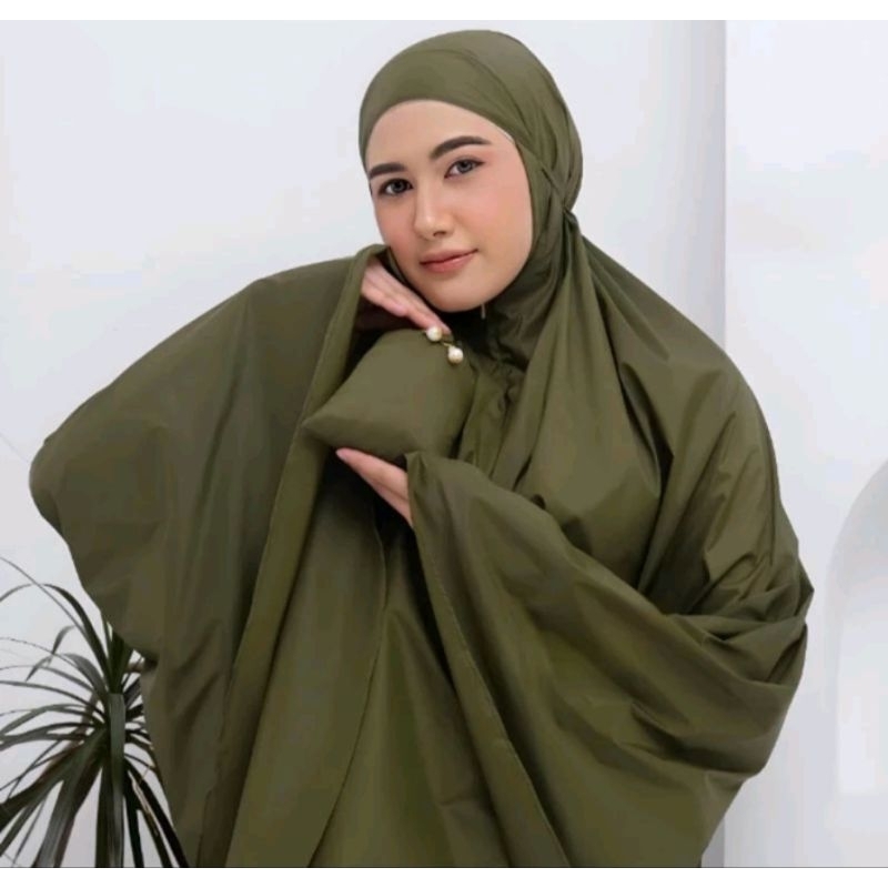 Mukena traveling parasut Premium