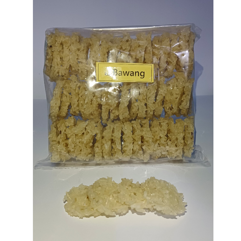 

Piscoklegit_ Rasa Bawang Rengginang Mini Mentah Ketan Asli/ Criping Mini Mentah Ketan Asli