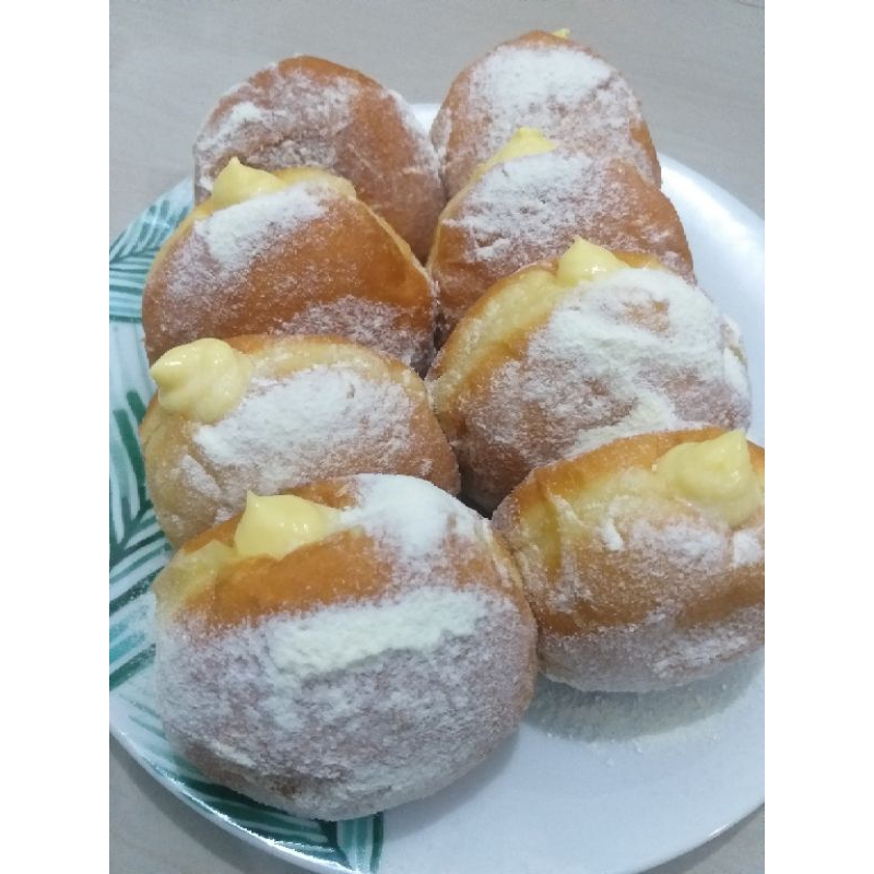 

Donut Custard/Donut Isi, Bomboloni Custard